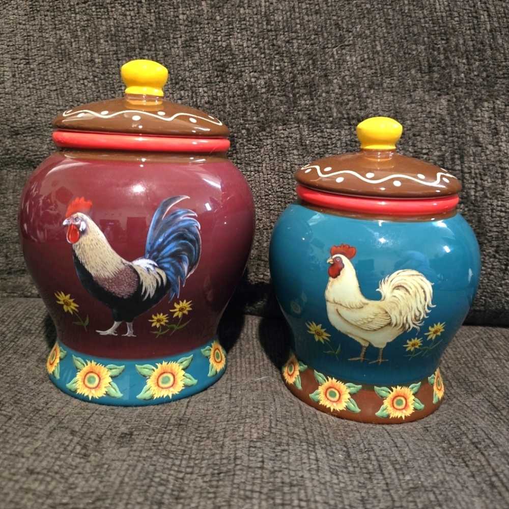 LTD Commodities | Rooster Jar Set (2)